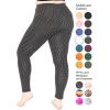 imageSTRETCH IS COMFORT Womens Plus Size Knee ampamp Full Length Leggings  XLarge  7XPolka Dot
