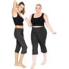 imageWomens and Plus Size Capri Yoga Pants Small  7X  Made in The USABlack