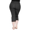 imageWomens and Plus Size Capri Yoga Pants Small  7X  Made in The USABlack