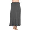 imageKnee Length and Midi ALine Flowy Skirt  Comfortable Clothes for Women  S5XCharcoal Gray