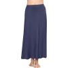 imageKnee Length and Midi ALine Flowy Skirt  Comfortable Clothes for Women  S5XNavy Blue