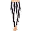 Vertical Black and White Stripes
