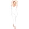 imageWomens Plus Size Teamwear Cotton Tank UnitardWhite