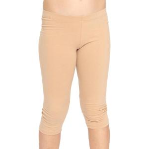 imageGirls Oh So Soft Knee Length Knee Length Leggings  Size 414Beige
