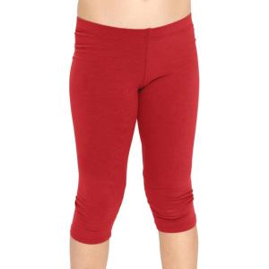 imageGirls Oh So Soft Knee Length Knee Length Leggings  Size 414Red
