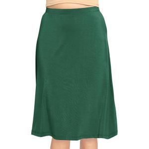 imageKnee Length and Midi ALine Flowy Skirt  Comfortable Clothes for Women  S5XHunter Green