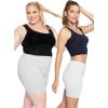 imageWomens Oh So Soft Bike Shorts Set of 3 PiecesHeather Gray