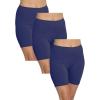imageWomens Oh So Soft Bike Shorts Set of 3 PiecesNavy Blue