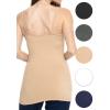 imageOh So Soft Spaghetti Strap Camisole Long Tank  Women  Made in USA