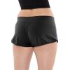 imageSTRETCH IS COMFORT Womens and Plus Cotton Beachwear Shorty Shorts  Small  XLarge
