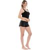 imageSTRETCH IS COMFORT Womens and Plus Cotton Beachwear Shorty Shorts  Small  XLarge