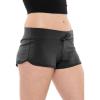 imageSTRETCH IS COMFORT Womens and Plus Cotton Beachwear Shorty Shorts  Small  XLarge