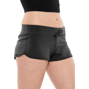 imageSTRETCH IS COMFORT Womens and Plus Cotton Beachwear Shorty Shorts  Small  XLarge