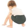 imageSTRETCH IS COMFORT Infant Cotton Biker Shorts 2 PackBlack and Charcoal