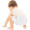 imageSTRETCH IS COMFORT Infant Cotton Biker Shorts 2 PackBlack and White