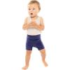 imageSTRETCH IS COMFORT Infant Cotton Biker Shorts 2 PackNavy Blue