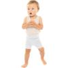 imageSTRETCH IS COMFORT Infant Cotton Biker Shorts 2 PackWhite