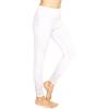 imageSTRETCH IS COMFORT Womens DTY High Waist Ruched Ankle Leggings White Medium
