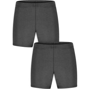 imageSTRETCH IS COMFORT Infant Cotton Biker Shorts 2 PackBlack