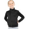 imageSTRETCH IS COMFORT Girls and Womens Dance Cheer Cotton Warm Up JacketBlack