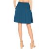 imageSTRETCH IS COMFORT Womens Circle Skirt with Pockets Dark Teal XLarge