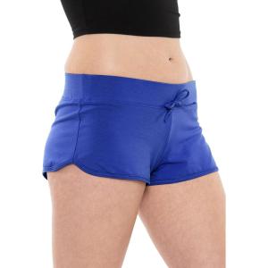 imageSTRETCH IS COMFORT Womens Cotton Shorty Shorts Royal Blue XLarge