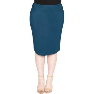 imageWomens Plus Size MIDI Skirt Teal 5X