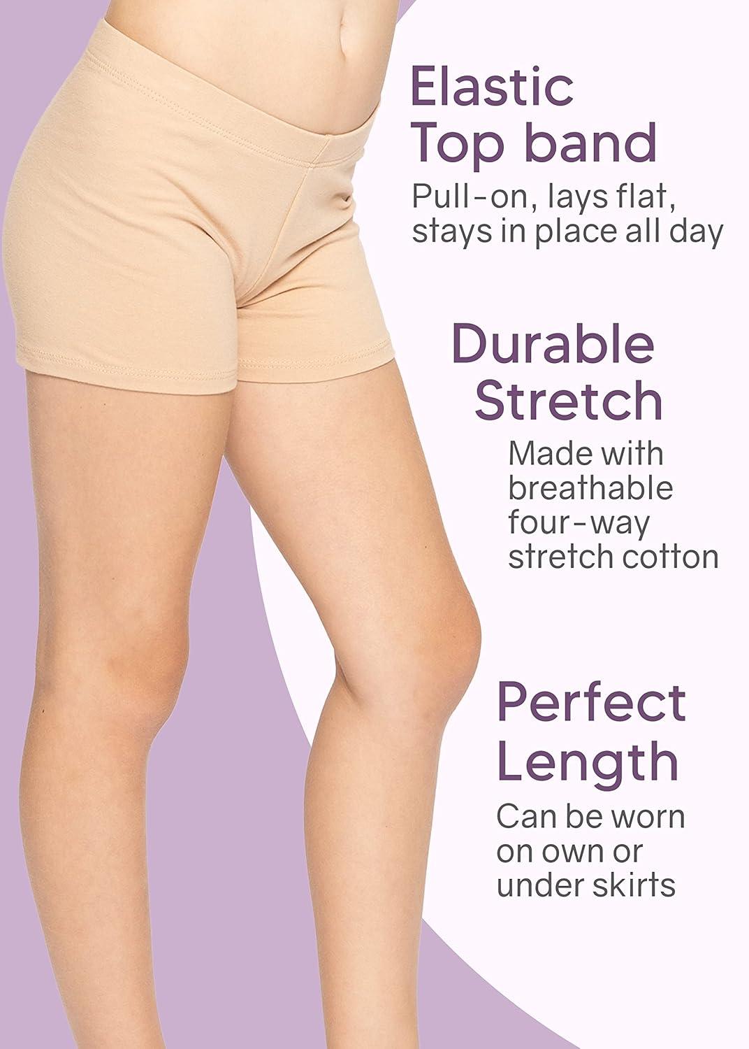 imageSTRETCH IS COMFORT Girls Mystique Booty Shorts Royal Blue Small