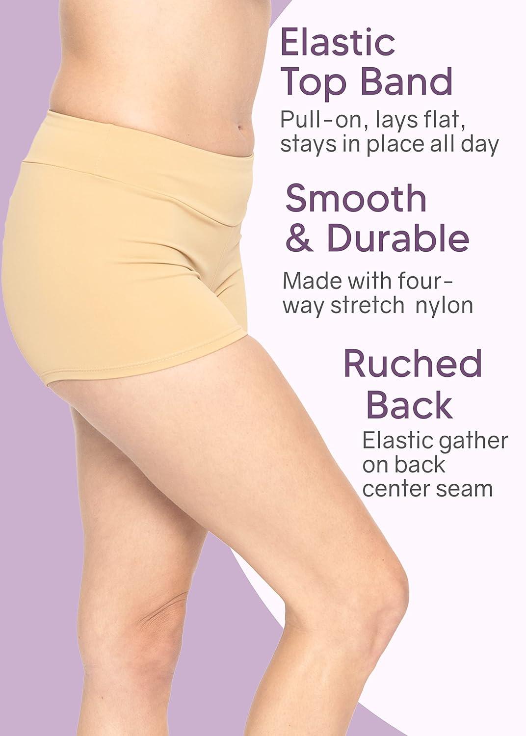 imageSTRETCH IS COMFORT Womens Scrunch Butt Shorts Red Small