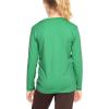 imageSTRETCH IS COMFORT Girls Womens and Plus Oh So Soft Long Sleeve Crew Neck TopKelly Green