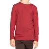imageSTRETCH IS COMFORT Girls Womens and Plus Oh So Soft Long Sleeve Crew Neck TopRed