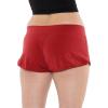 imageWomens Cotton Shorty Shorts Red Medium