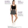 imageWomens Wrap Tennis Skort with Pockets Purple Medium