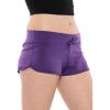imageWomens Cotton Shorty Shorts Purple Small