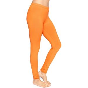 imageWomens Plus Size Cotton Leggings Orange 4X