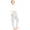 imageGirls Oh So Soft Cuffed Joggers with Pockets  Size 414Heather Gray