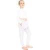 imageGirls Oh So Soft Cuffed Joggers with Pockets  Size 414White
