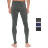imageMens Oh So Luxe Layering Soft Thermal Underwear Leggings  Top and Bottom Set
