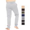 imageSTRETCH IS COMFORT Boys and Mens Slim Fit Jogger Play PantsHeather Gray