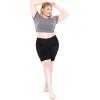 imageWomens Plus Side Ruched Biker Shorts  XLarge5X  Made in USA