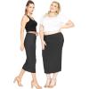 imageWomens Regular and Plus Size Long Tube Skirt Small  4X 