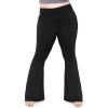 imageWomens OhSoSoft Ruched High Waist Bell Bottoms  XLarge5X  Made in USA