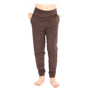 imageGirls Oh So Soft Cuffed Joggers with Pockets  Size 414Brown