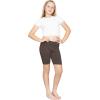 imageSTRETCH IS COMFORT Girls Cotton Biker Shorts Brown Small