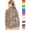 imageSTRETCH IS COMFORT Girls Long Sleeve Turtleneck Brown Cheetah XSmall