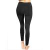 imageSTRETCH IS COMFORT Womens DTY High Waist Ruched Ankle Leggings Black Medium