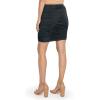 imageSTRETCH IS COMFORT Womens Ruched Pencil Knee Length Skirt Black XLarge