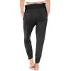 imageSTRETCH IS COMFORT Womens Smocked Waistband Joggers with Pockets Ruched Ankle Black Small