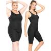 imageSTRETCH IS COMFORT Womens Tank Unitard BIKETARD Black 2X
