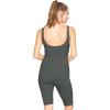 imageSTRETCH IS COMFORT Womens Tank Unitard BIKETARD Charcoal Gray Large